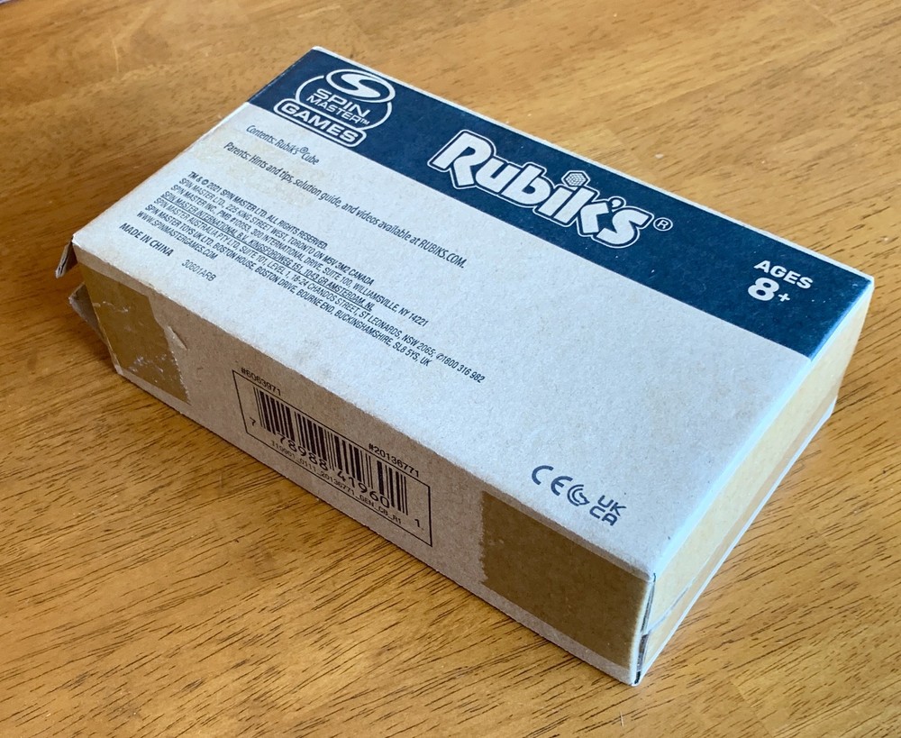 Spin Master Games Rubik's cube 3x3x3, Ages 8+