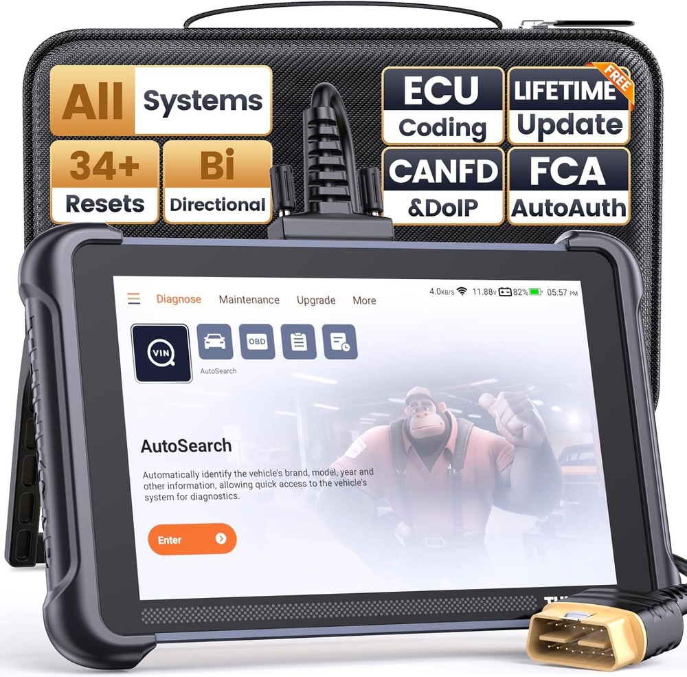 THINKSCAN 689 Full OBD2 Scanner All System Diagnostic Tool E.CU Reset +Endoscope