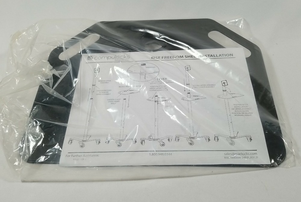 Maclocks Compulocks Rise Freedom Shelf MCSF01B FREE SHIP