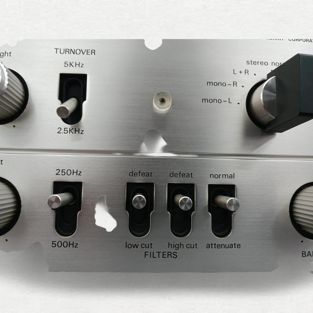 LUXKIT A3300 Stereo Control Amplifier Serviced Vintage Preamp Fully Functional