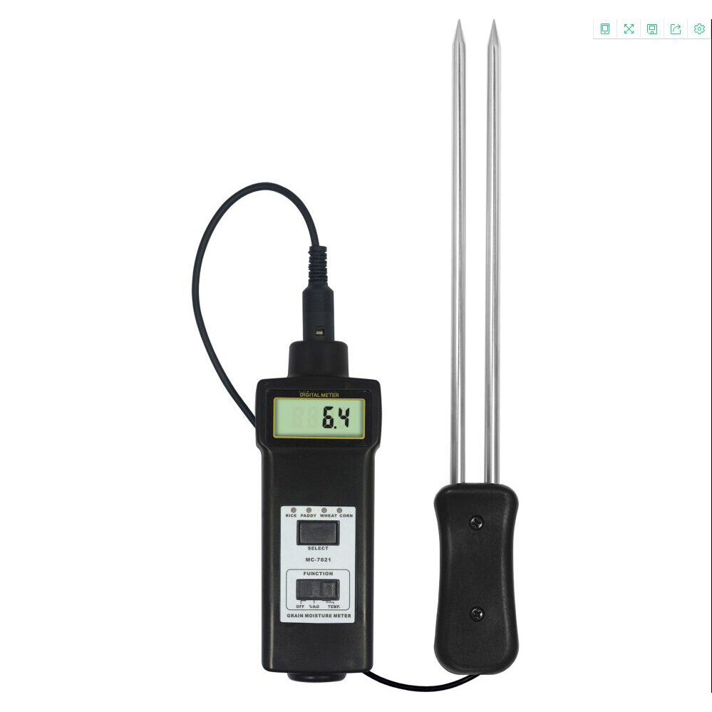 LANDTEK MC-7821 Moisture Temperature Damp Meter for Paddy Rice Wheat Corn