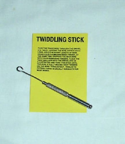 PIKE FISHING: WIRE TRACE TWIDDLING STICK