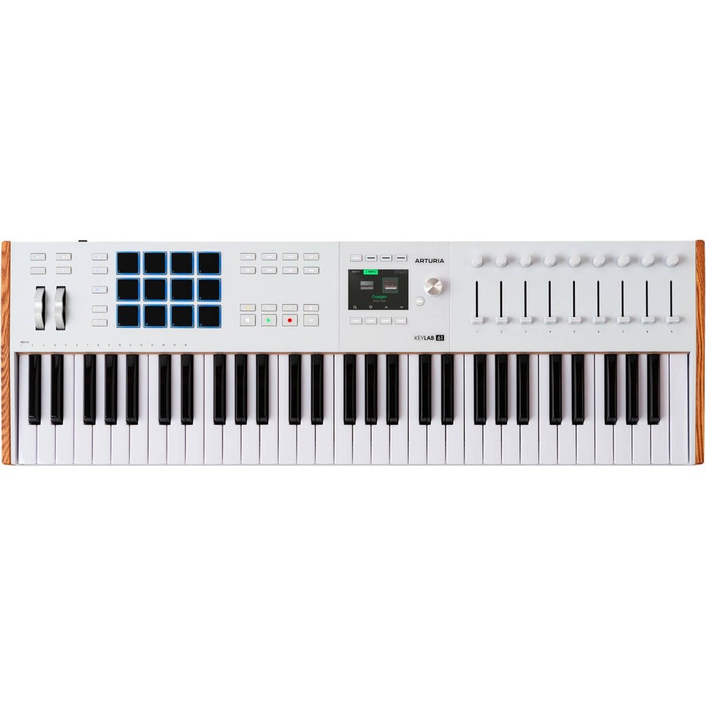 Arturia KeyLab 61 mk3 61-Key Universal MIDI Keyboard Controller and Software, Wh