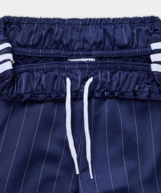 adidas Originals Pinstripe Satin Shorts KC4235 – Dark Blue