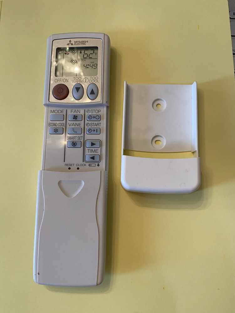 Mitsubishi Electric  White Wireless HVAC Remote Control
