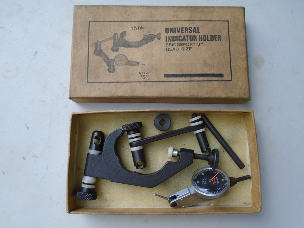 Peacock 20008 Bridheport Holder Dial Indicator Set .0005"