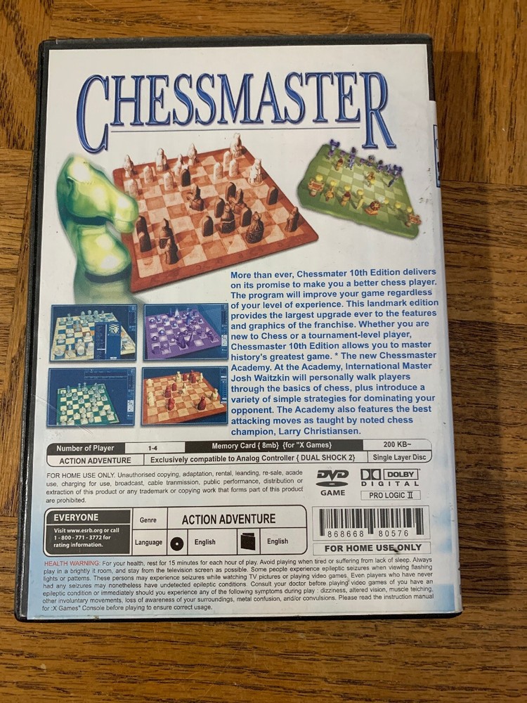Chessmaster Computer Software