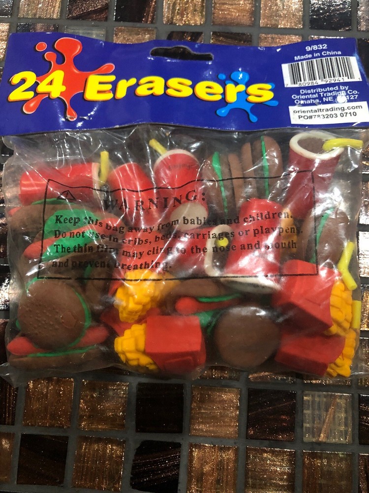 24 Erasers