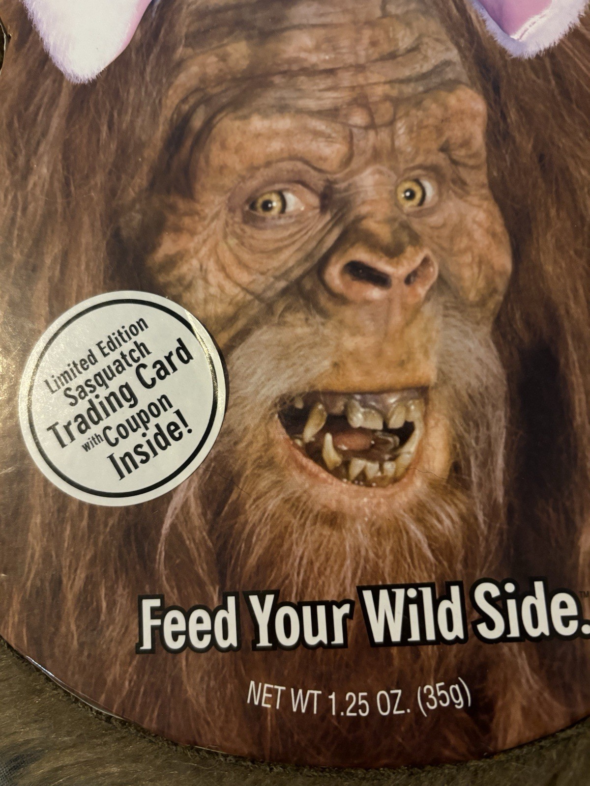 JACK LINK'S BEEF JERKY Bigfoot SASQUATCH TRADING CARD Easter Mens Gift Yeti Fur
