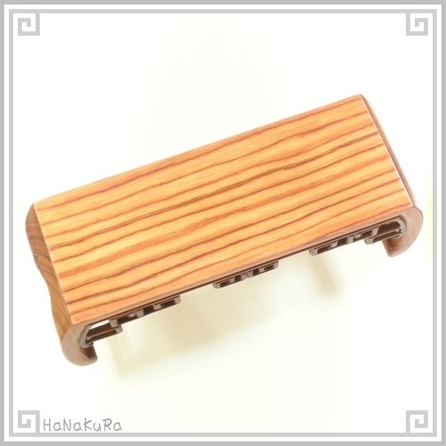 Rosewood Desk-Style Rectangular Display Base Large A (17.8cm)