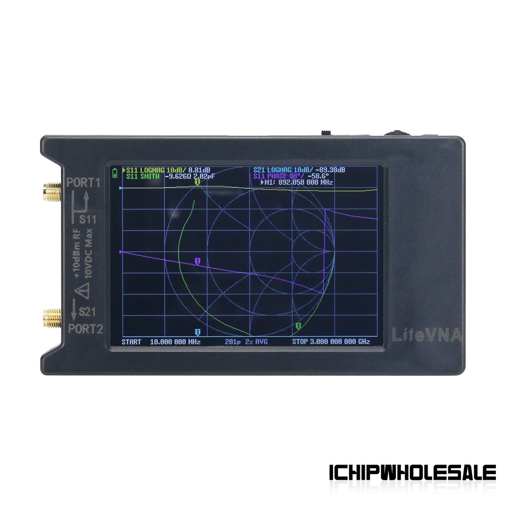LiteVNA-64 VNA Analyzer 50KHz-6.3GHz Vector Network Analyzer Antenna Analyzer