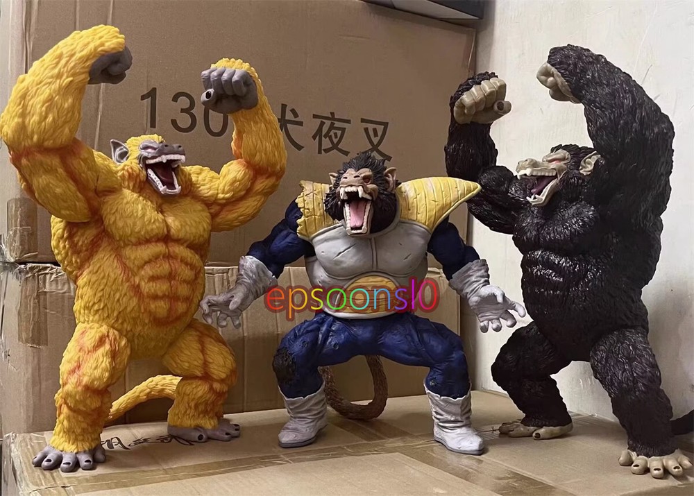 Dragon Ball Golden Monkey Ape Vegeta Figure PVC Statue Model Toy Collection New
