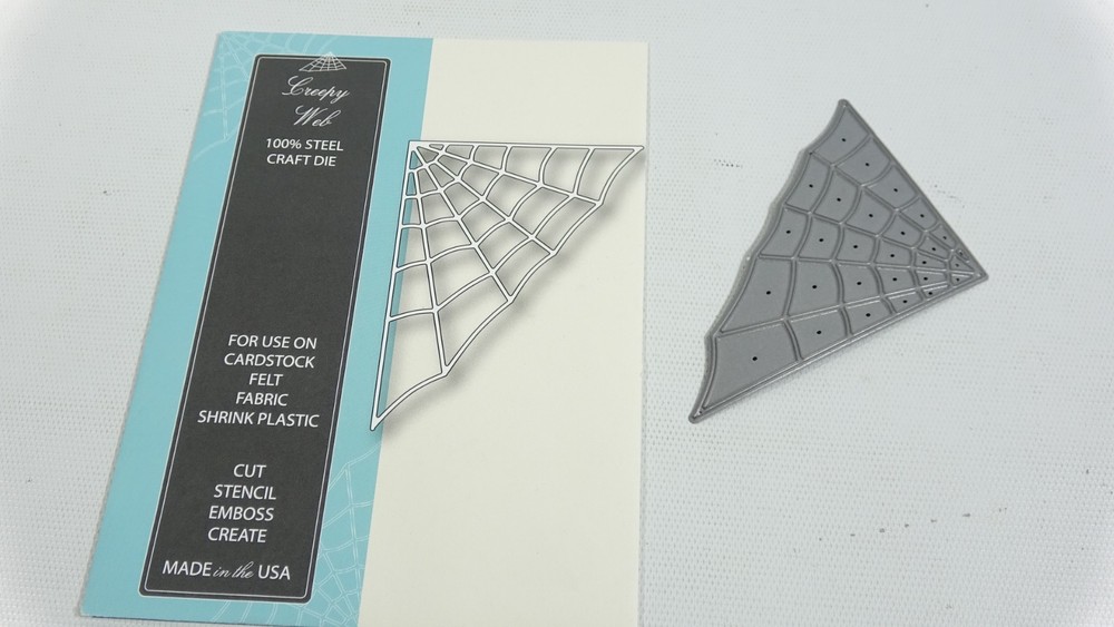 2011 Memory Box Creepy Web Halloween Craft Die Style No. 98158