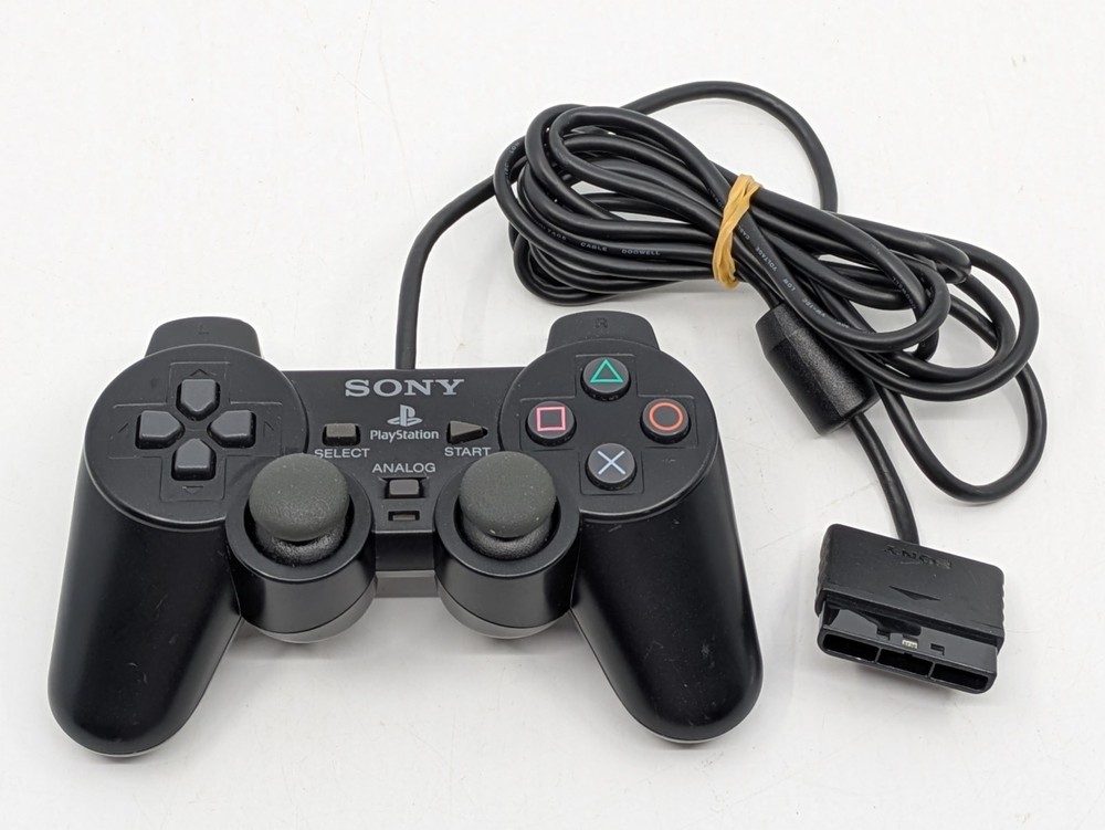 Sony PS2 ZEN BLACK Clear SCPH-37000 NTSC-J Console Tested Working w/ Controller