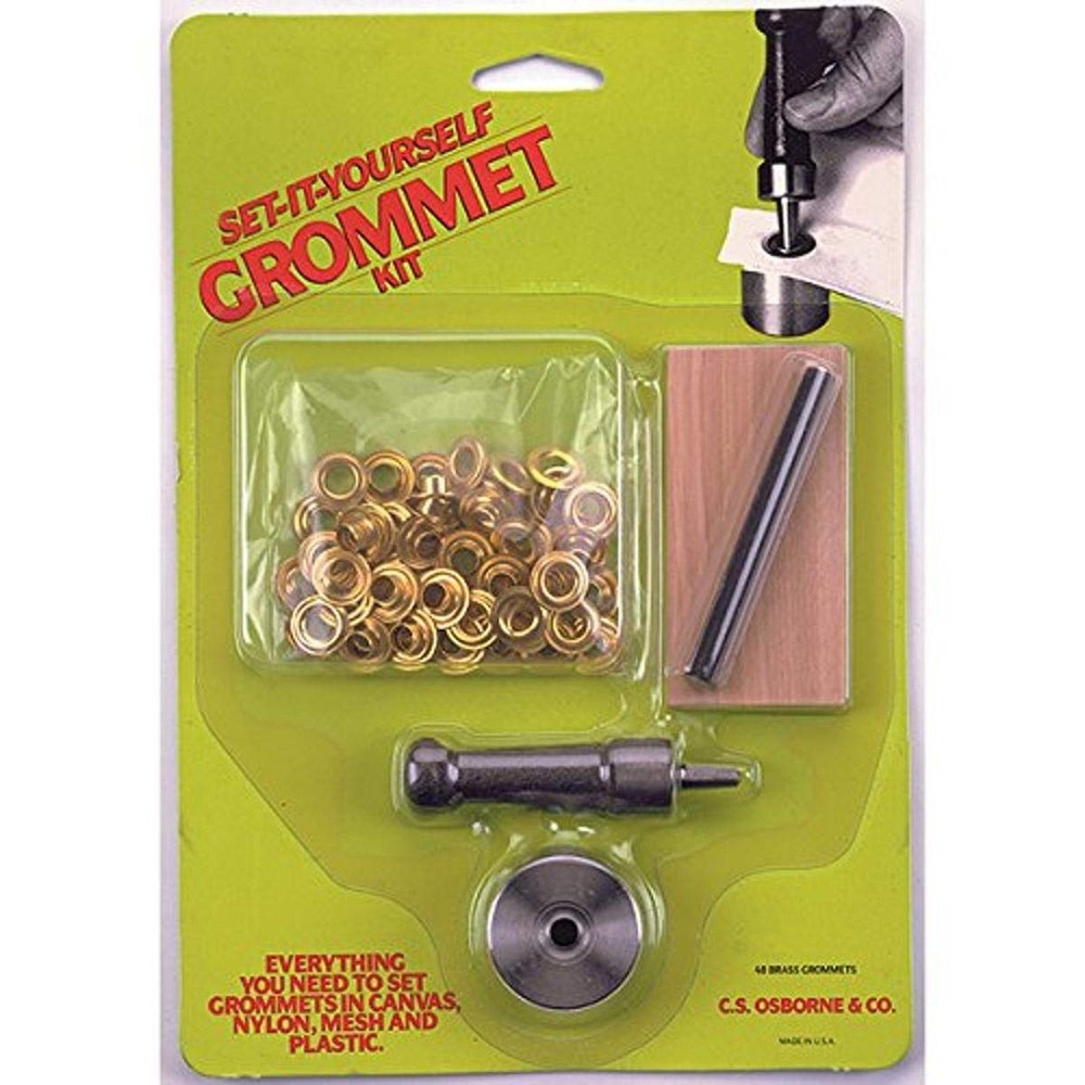 C.S. Osborne Grommet Kit (1/4" Hole)