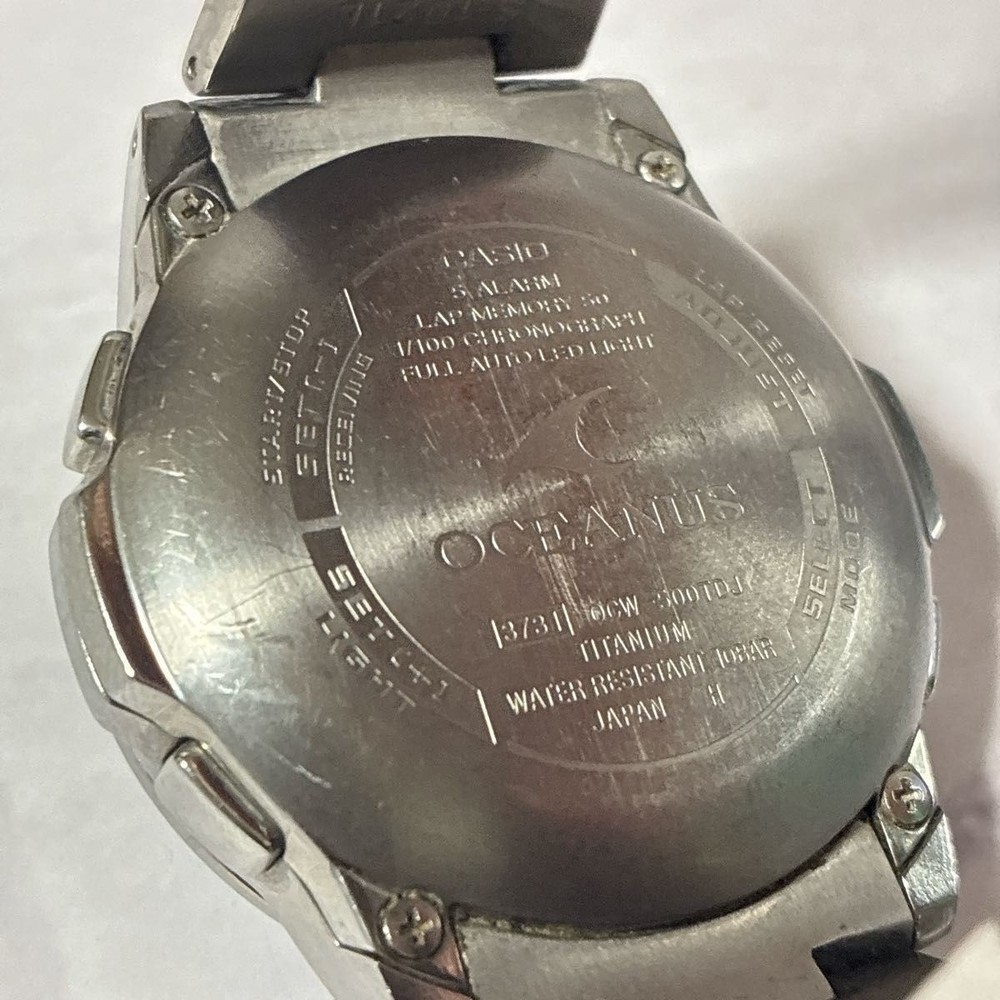 [Rare] CASIO Oceanus First Generation OCW-500TDJ Solar