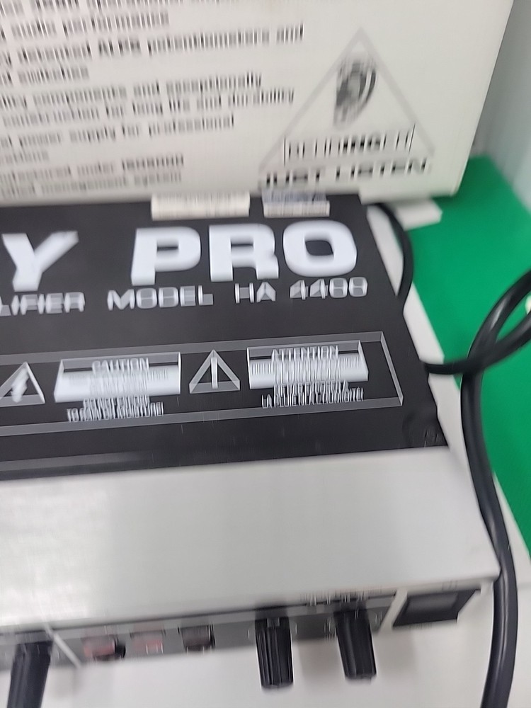 Behringer Multicom Pro Ha4400 4-Channel Audio Interactive Dynamics Processor