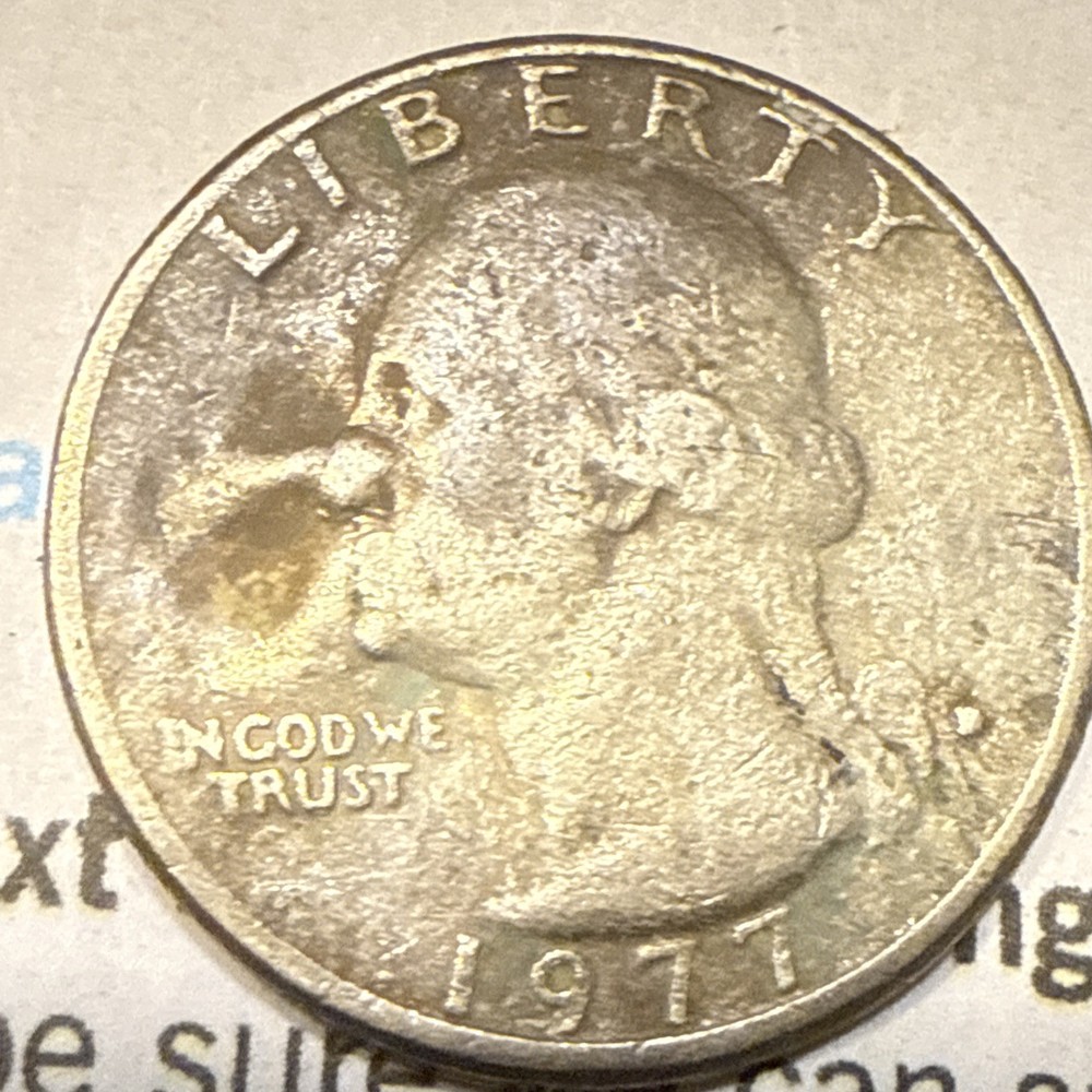 25 Centavos 1977 Error