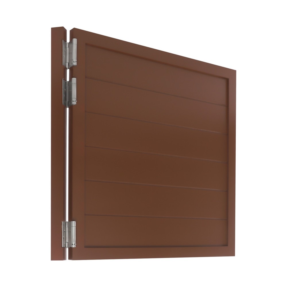Partition Half Door for Doorways w/ Doorpost & Hinges Set Multi-functional Usage