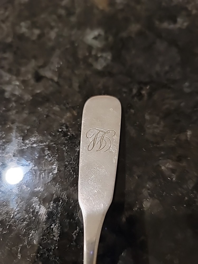 Solid Silver Teaspoon made in Warsaw by the silversmith Emil Radke
