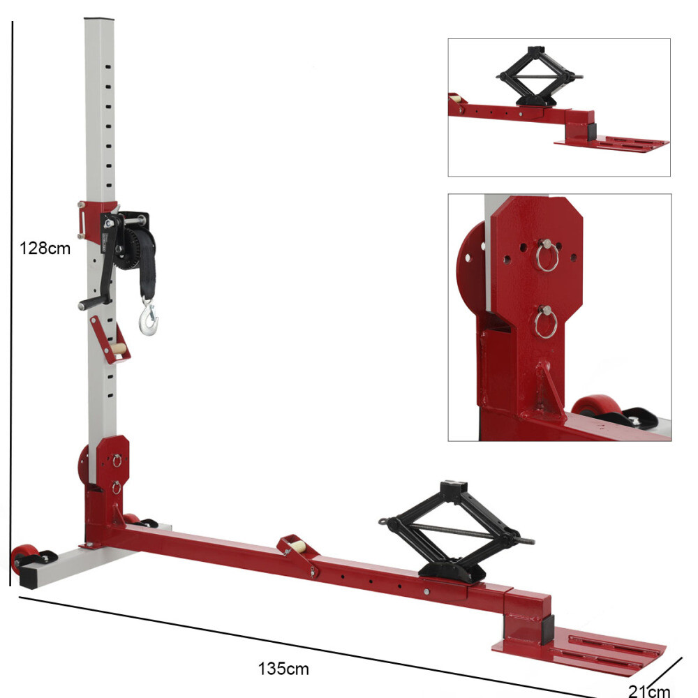 3in1 Car Dent Removal Tool Pulling Tower Car Body Dent Repair Puller System Tool