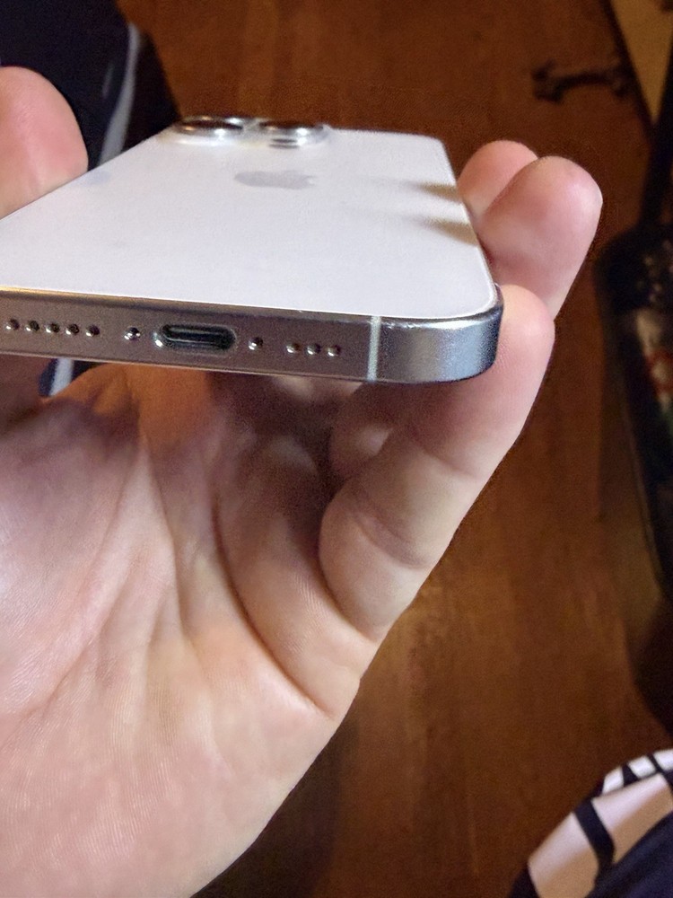 iPhone 15 Pro SILVER Frame Housing Replacement With OEM- GRADE A- 🔥