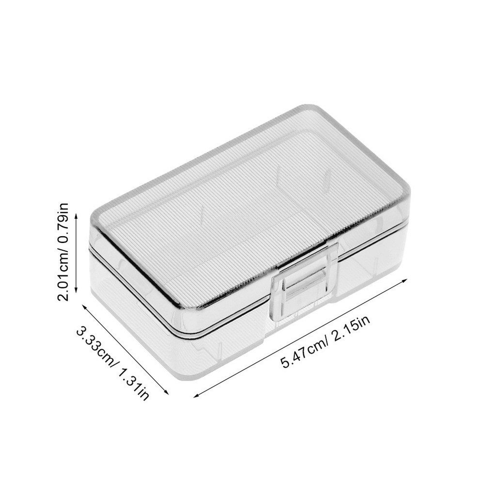 Box Rechargeable Batteries Charging Case Man Holder