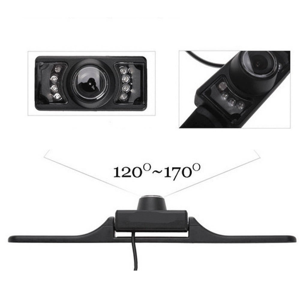 CMOS Car Rear View Backup Parking Reverse Camera Back HD Vision Waterproof 7 LED