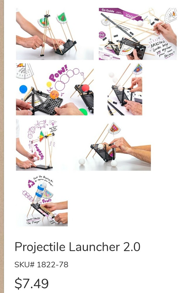 TeacherGeek Projectile Launcher 2.0 STEM | STEAM Activity
