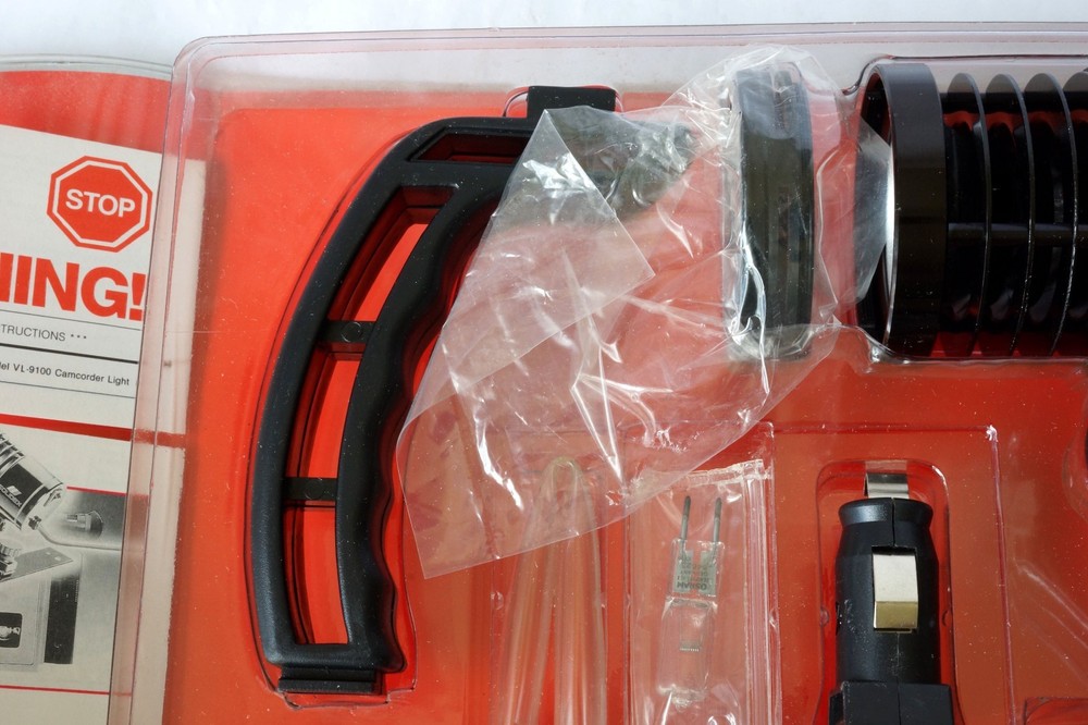 Solidex Magicool Model VL-9100 Compact Quartz Camcorder Video Light System New