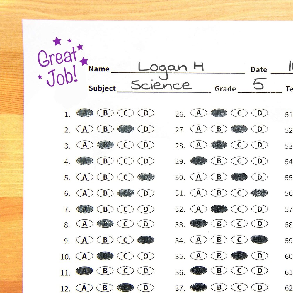 Custom Product Solutions Great Job for Students 2000 Plus Self Inking Rubber ...