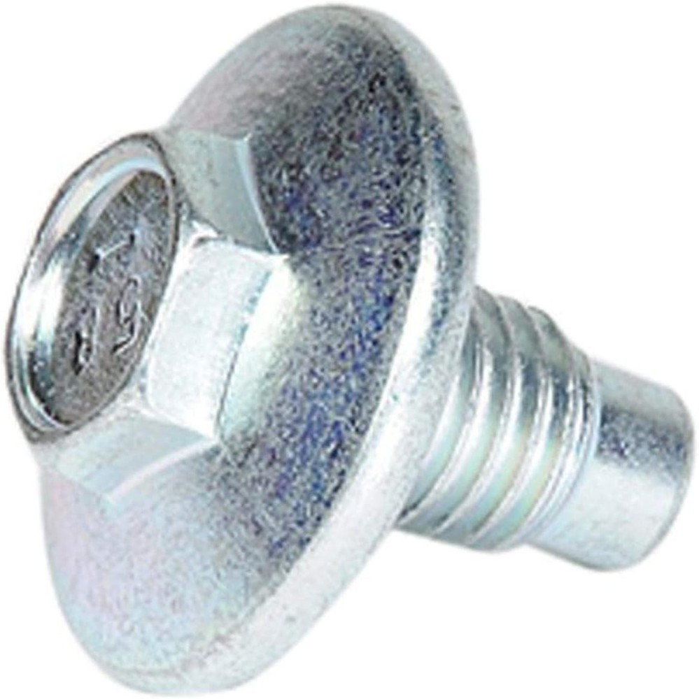 Parts 24233099 Automatic Transmission Fluid Pan Drain Plug Silver