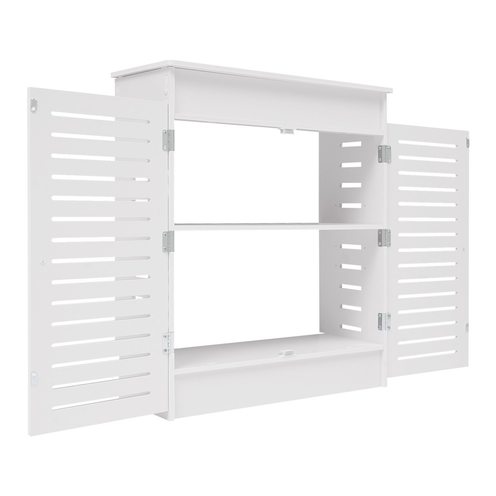 Floor Standing Router Storage Box,Power Strip & Cable Management Hider Organizer