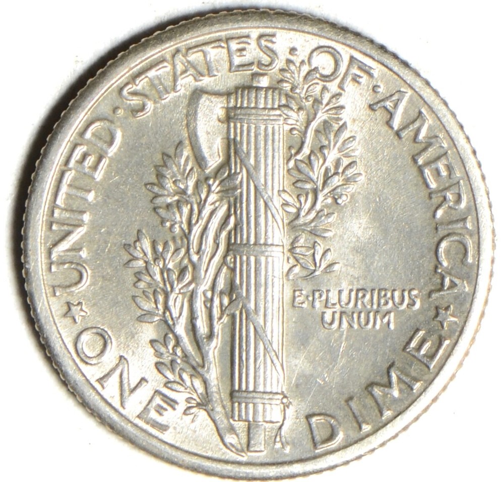1935 Mercury Dime - BU - FSB