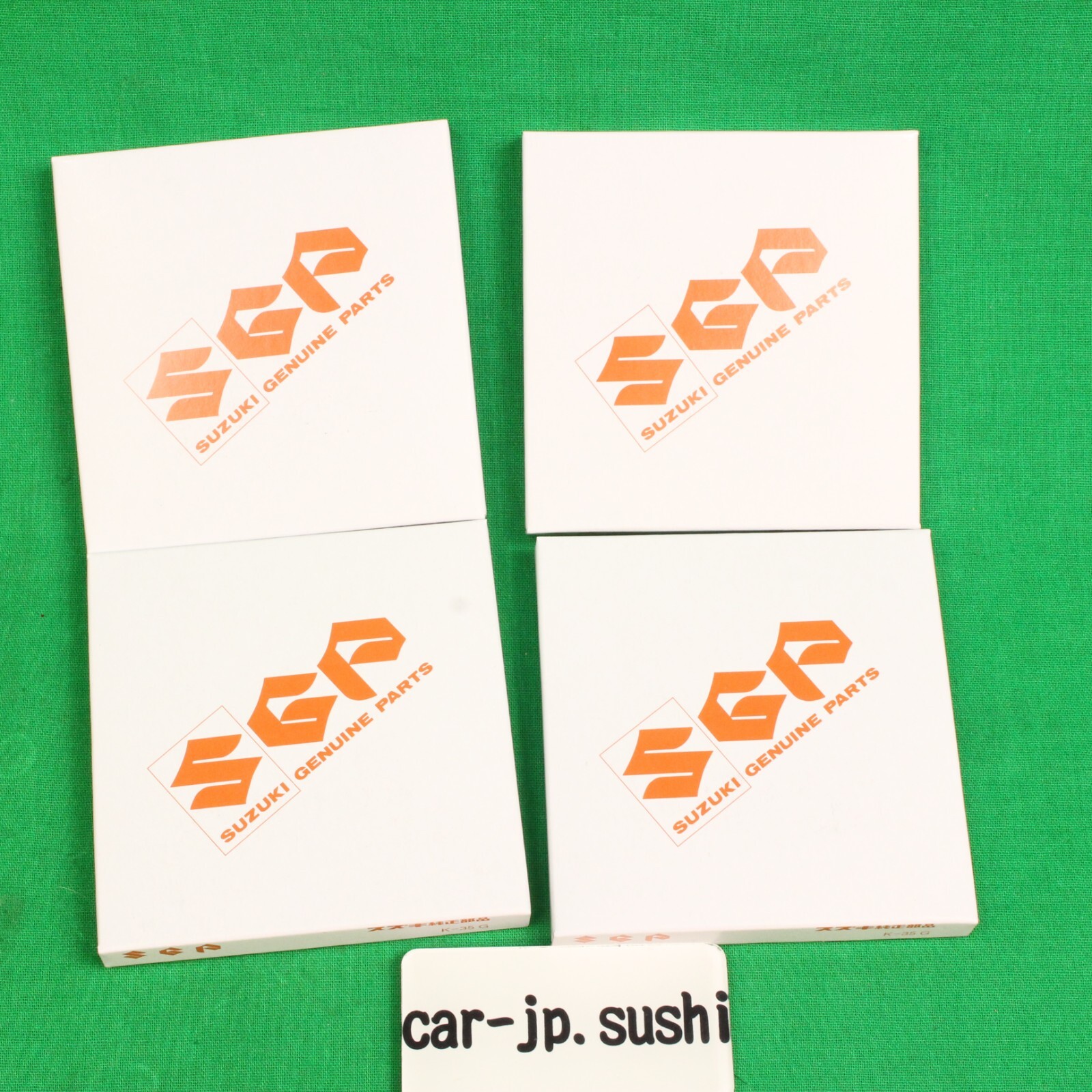 SUZUKI Genuine 2008-2022 GSXR600 GSX-R600 L M Piston Ring x4 Set 12140-29G20 x4