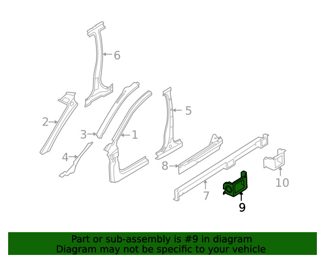 Genuine GM Reinforced Bracket 93180529