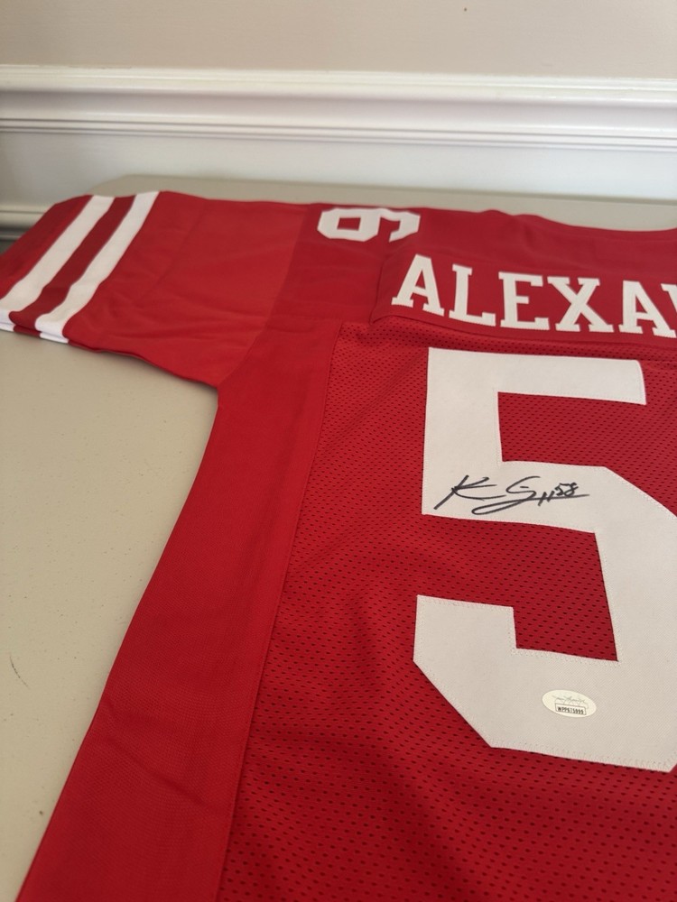 Kwon Alexander Autographed Red Pro Style Jersey - JSA W Auth