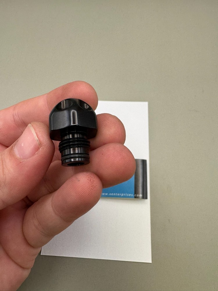 System X Intimidator Ram Cap-Gloss Black