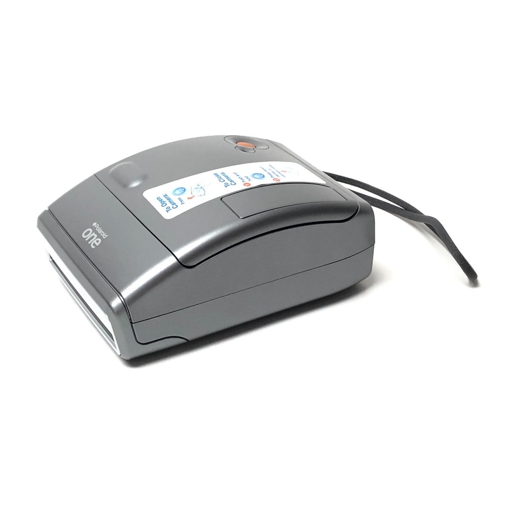 Polaroid one silver instant camera