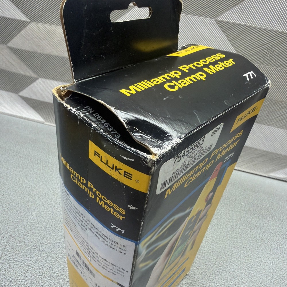 FLUKE 771 MILLIAMP PRECESS CLAMP METER