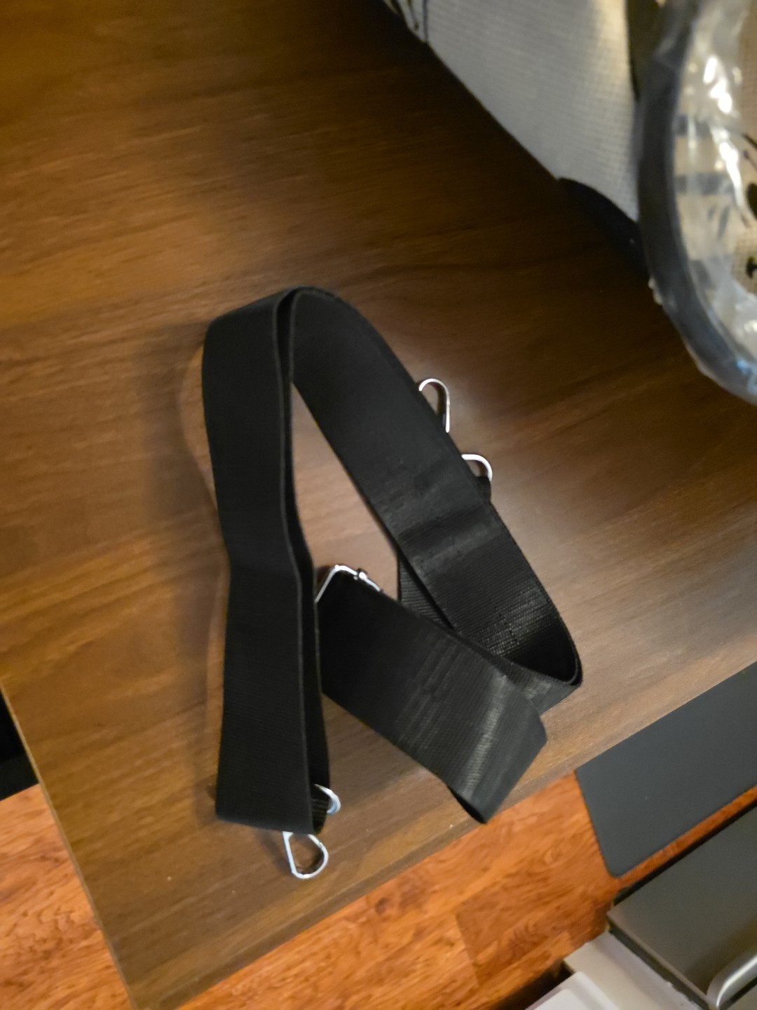 Disney Mickey Mouse Beige Black Shoulder Bag Duffle Canvas Strap