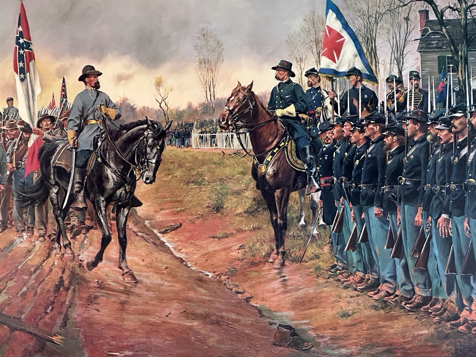 The Last Salute Don Troiani Limited Edition Civil War Framed Print Appomattox