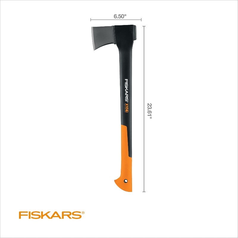 Fiskars X15 23.5-Inch Splitting Axe with Shock-Absorbing Handle