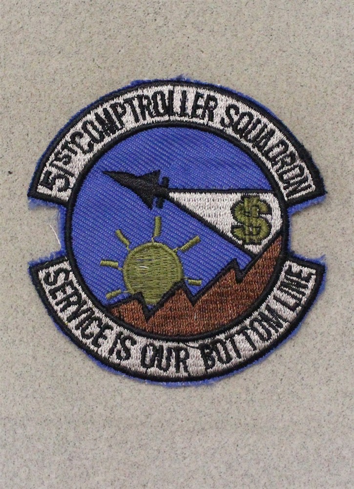 51st Comptroller Squadron - Air Force Patch 2712