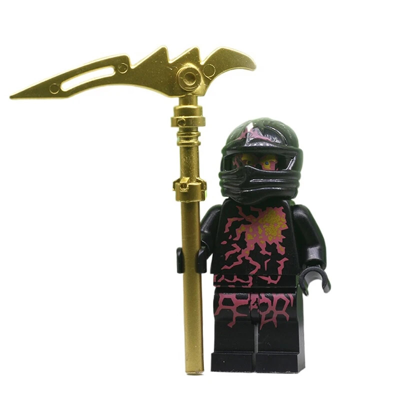 MOC Lego Minifig Figurine: Ninjago 5Pcs NRG Jay Lloyd Cole Zane Kai