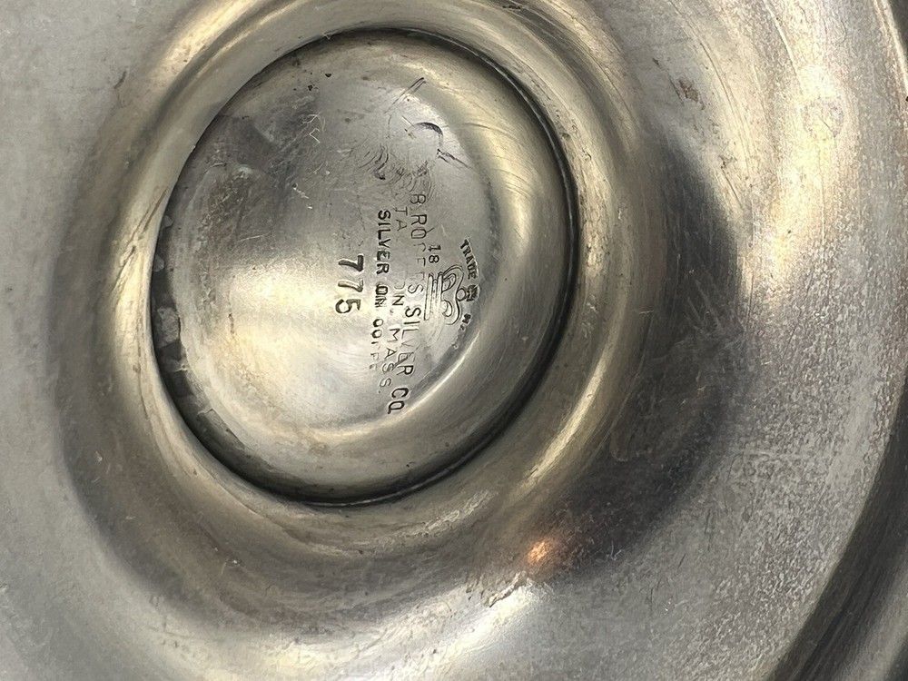 William Rogers Teapot ~ Coffee Server ~ Hinged Lid~ Silver Plated ~ 775