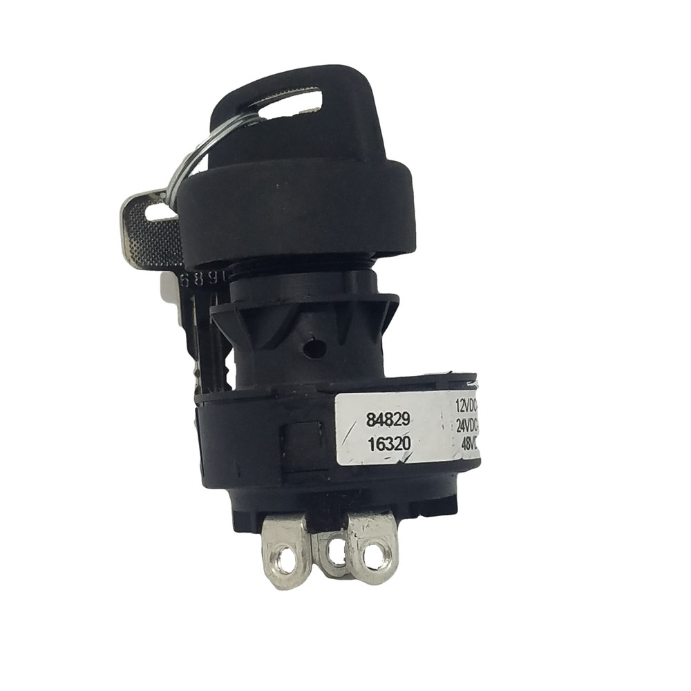 84829-07 SWITCH KEYLOCK 3POS SPDT 20A 12V