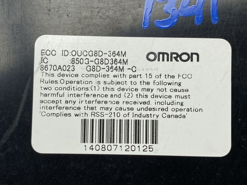TPMS Tire Pressure Receiver Control Module 2006-2012 Mitsubishi Eclipse 63486
