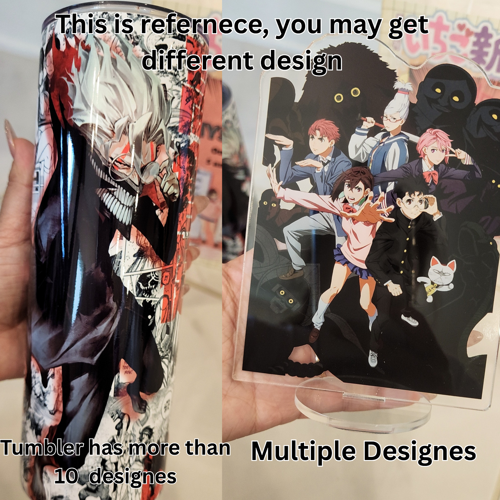 Dan Da Dan Anime Box with one 20oz Tumbler + 5 Surprise Dan Da Dan Merch Items