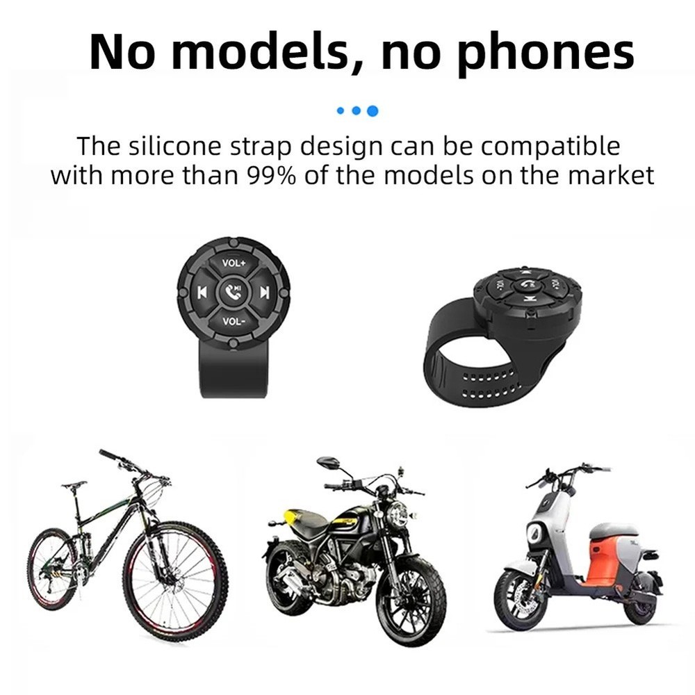 Communication BT Media Controller Waterproof Wireless BT Media Controller